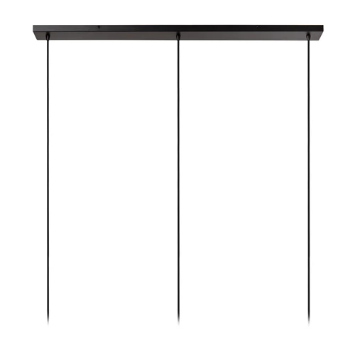 Lucide TAGALOG - Hanglamp - Ø 40 cm - 3xE27 - Zwart | Essential - detail 3